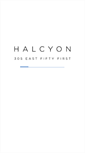 Mobile Screenshot of halcyonny.com